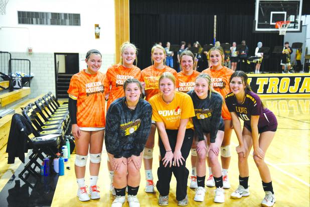 The Langford Area students worked to raise money for a special cause a couple of weeks ago. The students raised over $1280 for a student from Faulkton right before the schools’ volleyball teams played each other. The funds were raised for Kayden Hammond, a junior who is battling leukemia in addition to complications from West Nile Virus. 